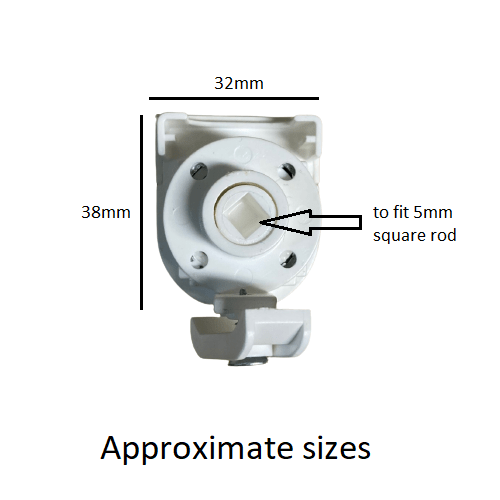 Hillarys Type 13 Roman Blind Sidewinder With Control Chain Option
